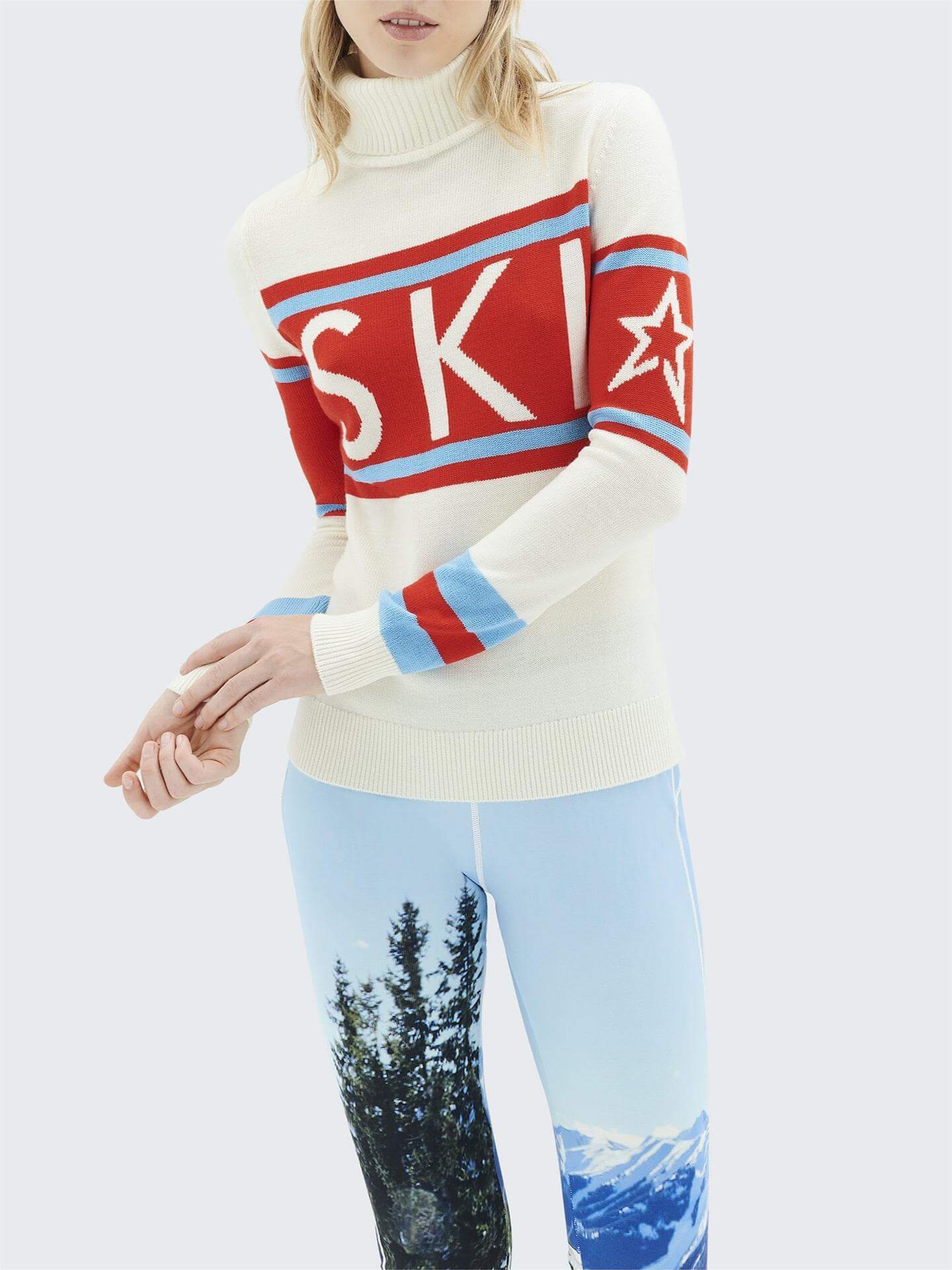 Rose | Ski Intarsia Sweater