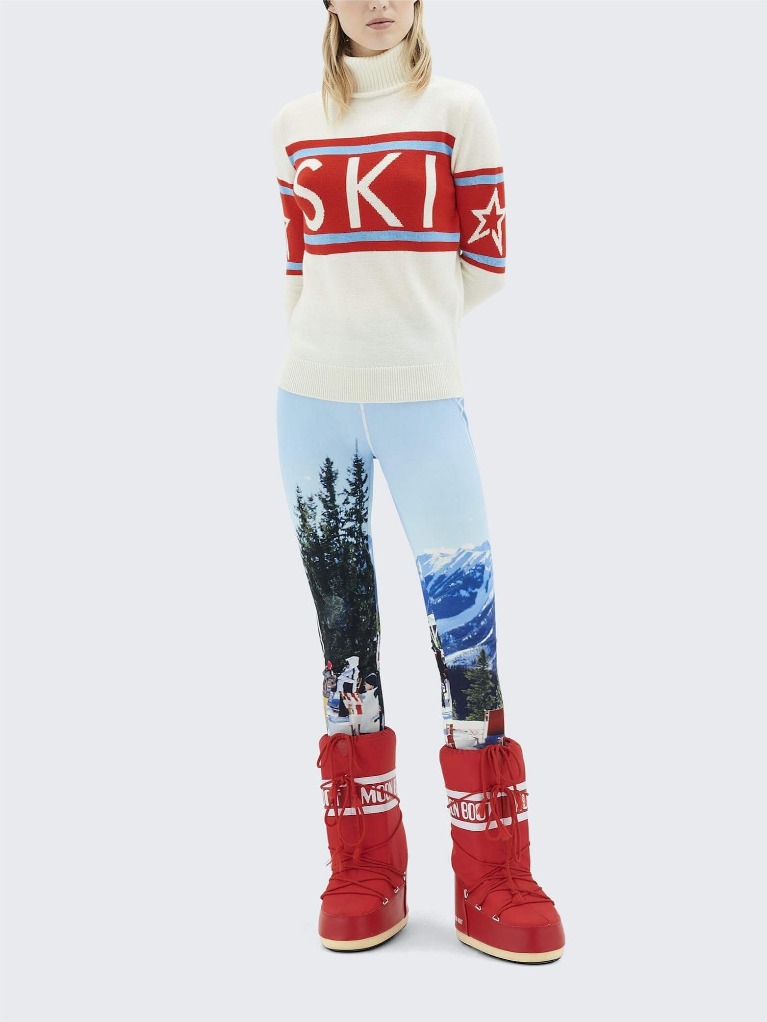 Rose | Ski Intarsia Sweater