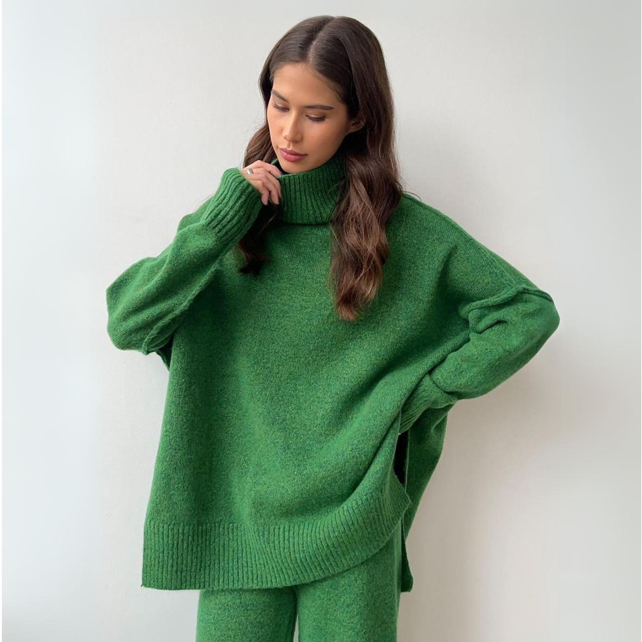 ( 2+1 FREE ) Rose™ | Lily Turtleneck Knit Set