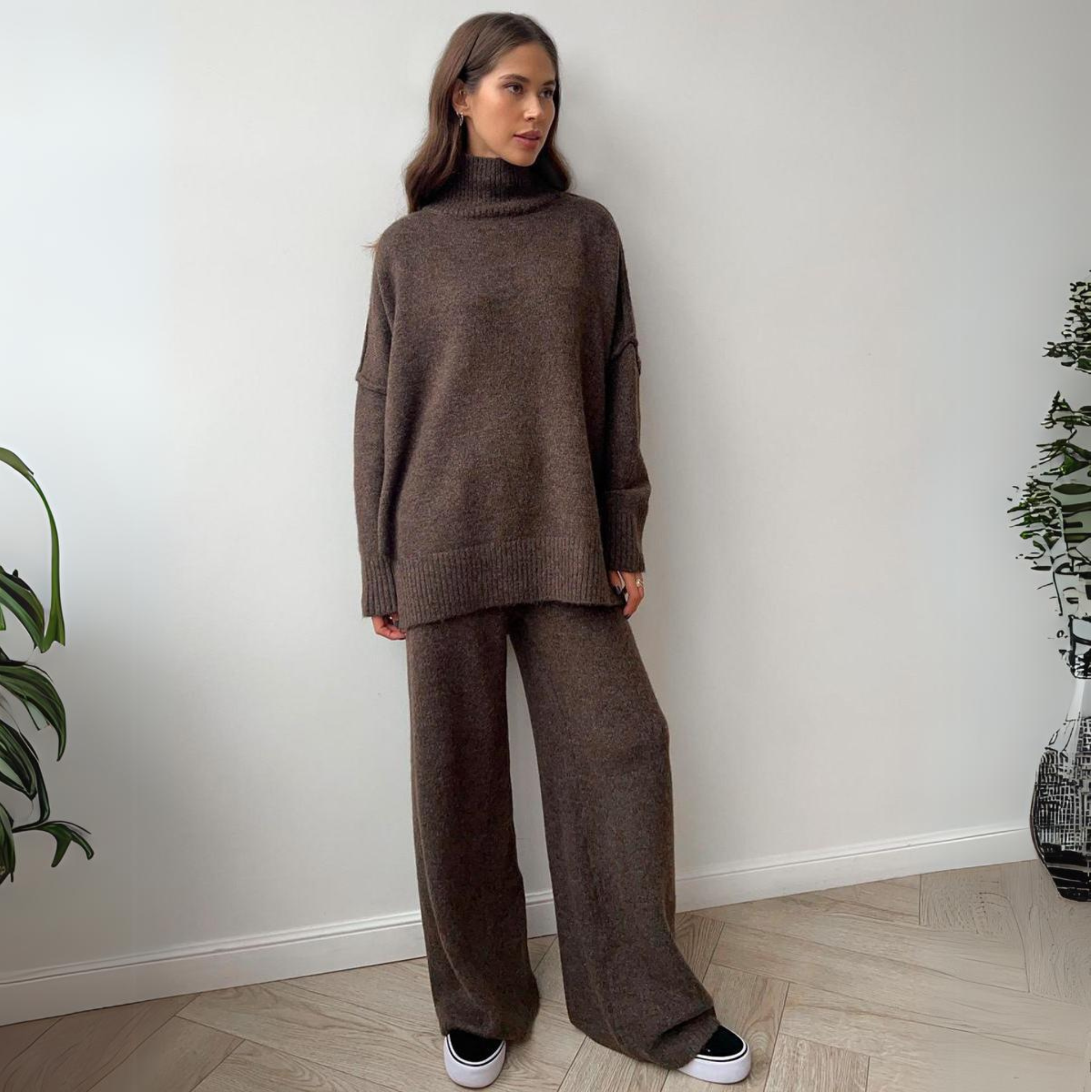 ( 2+1 FREE ) Rose™ | Lily Turtleneck Knit Set