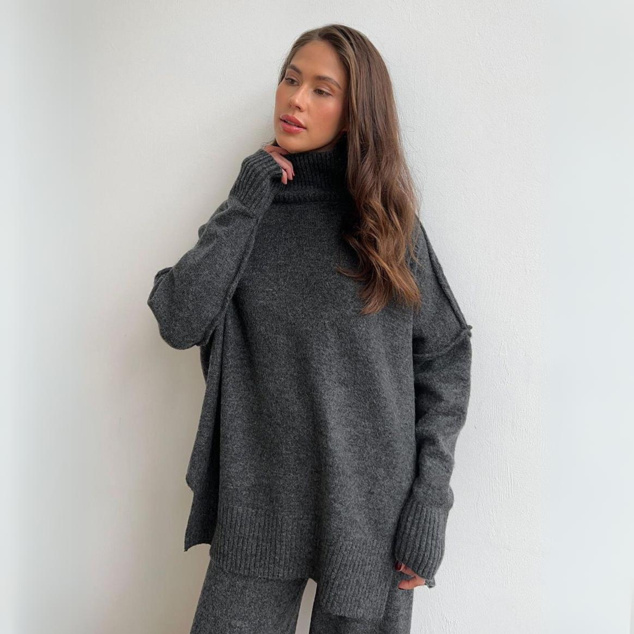 ( 2+1 FREE ) Rose™ | Lily Turtleneck Knit Set