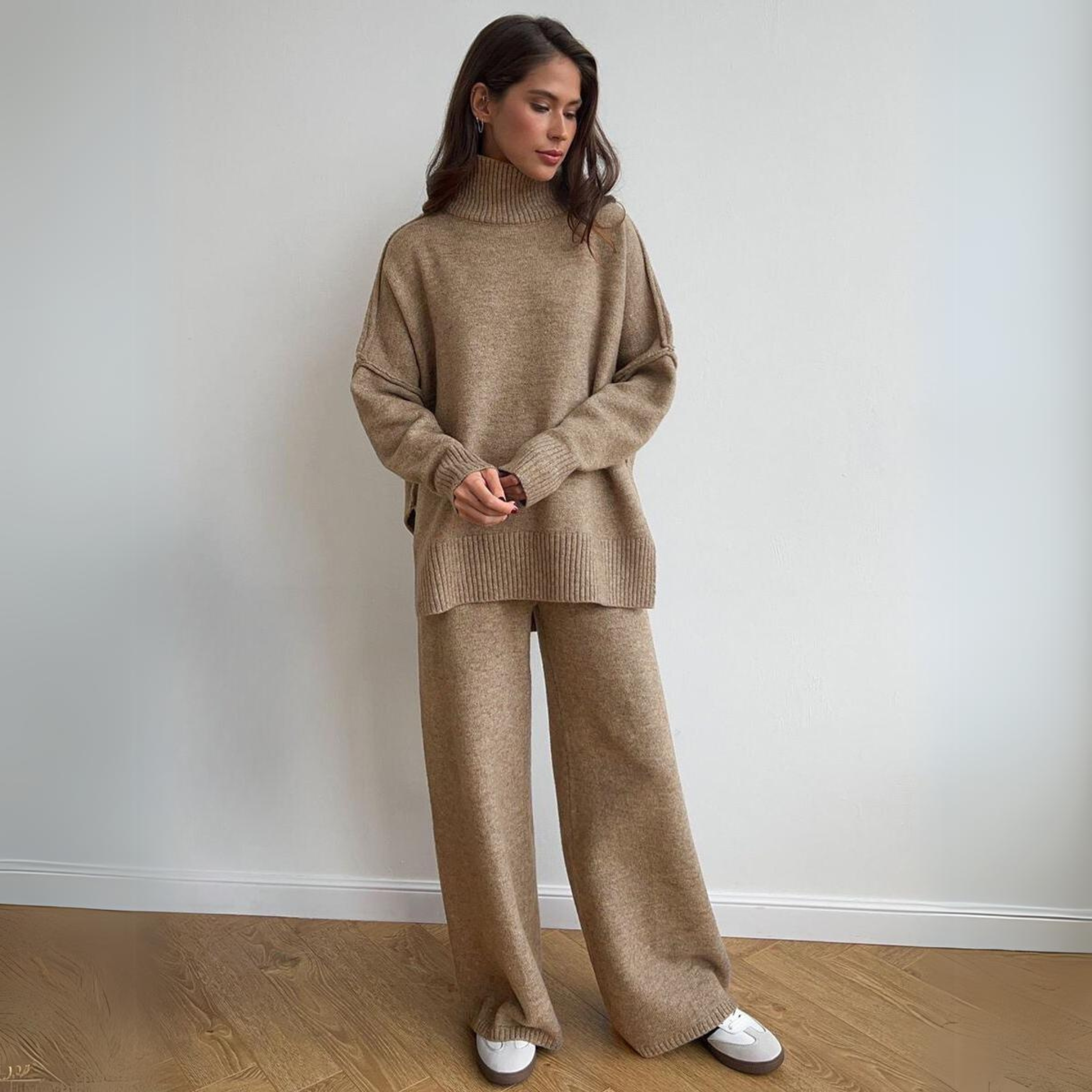 ( 2+1 FREE ) Rose™ | Lily Turtleneck Knit Set