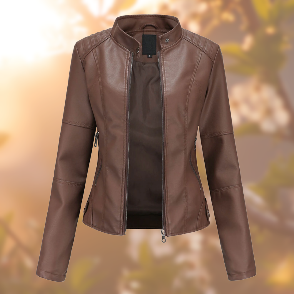 ( Almost Sold Out ) Rose™ | Stylish Leather Jacket