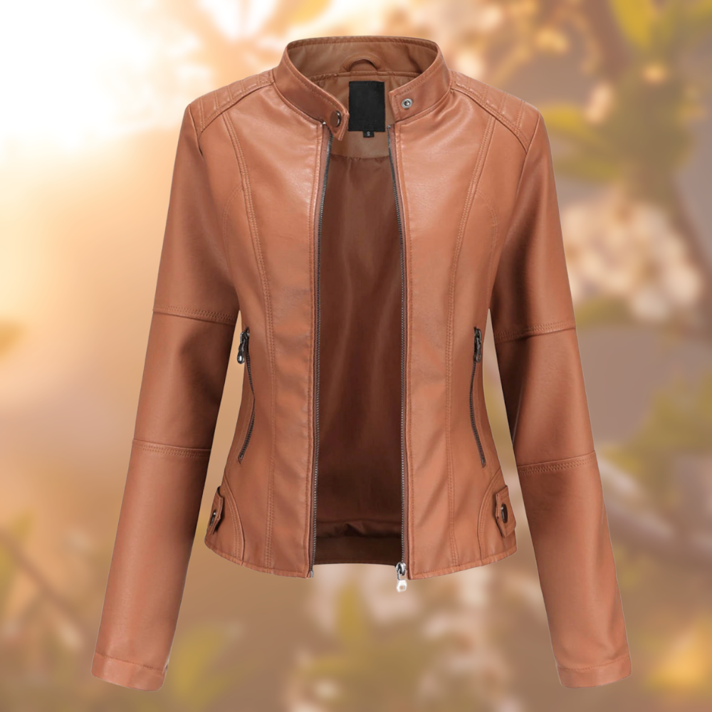 ( Almost Sold Out ) Rose™ | Stylish Leather Jacket