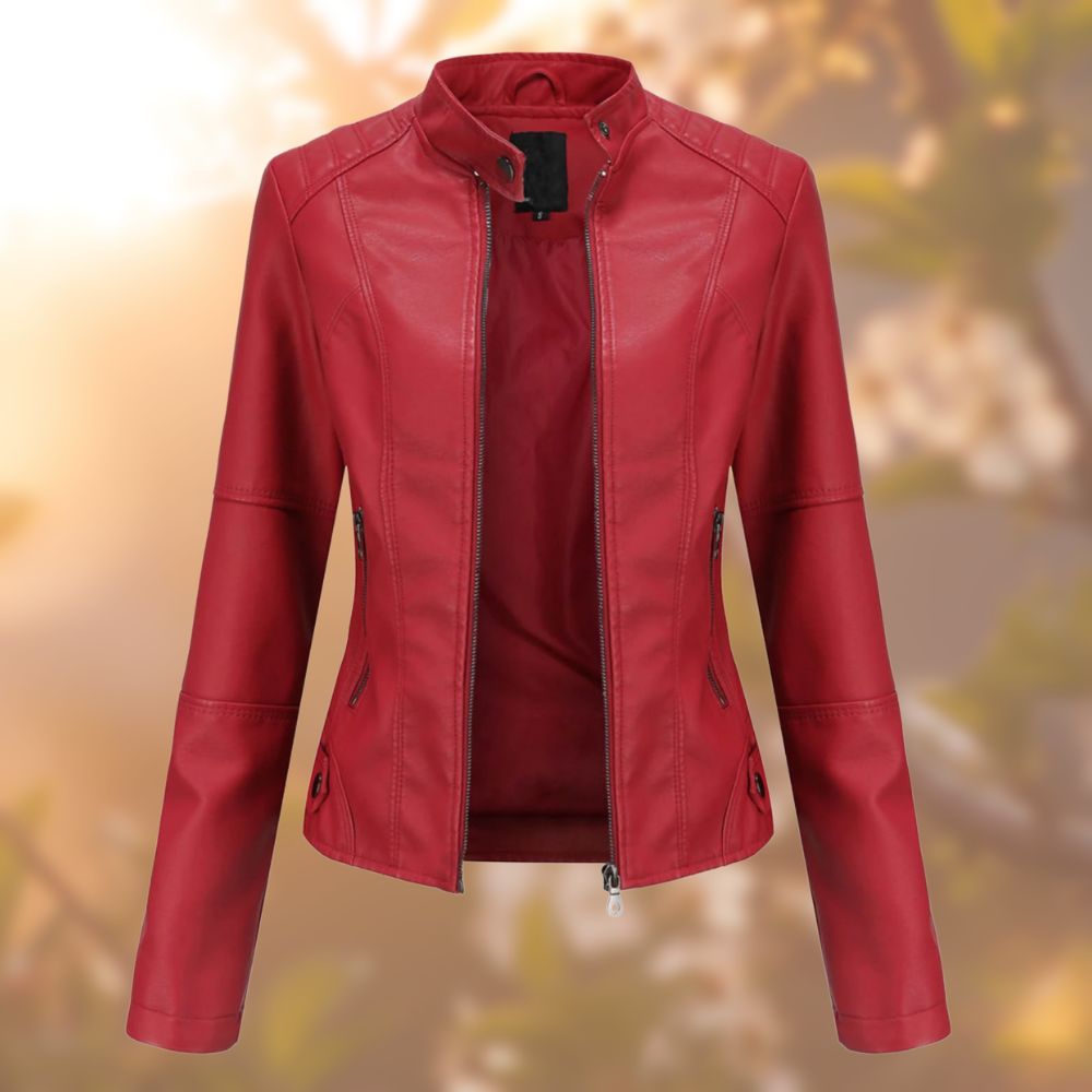 ( Almost Sold Out ) Rose™ | Stylish Leather Jacket