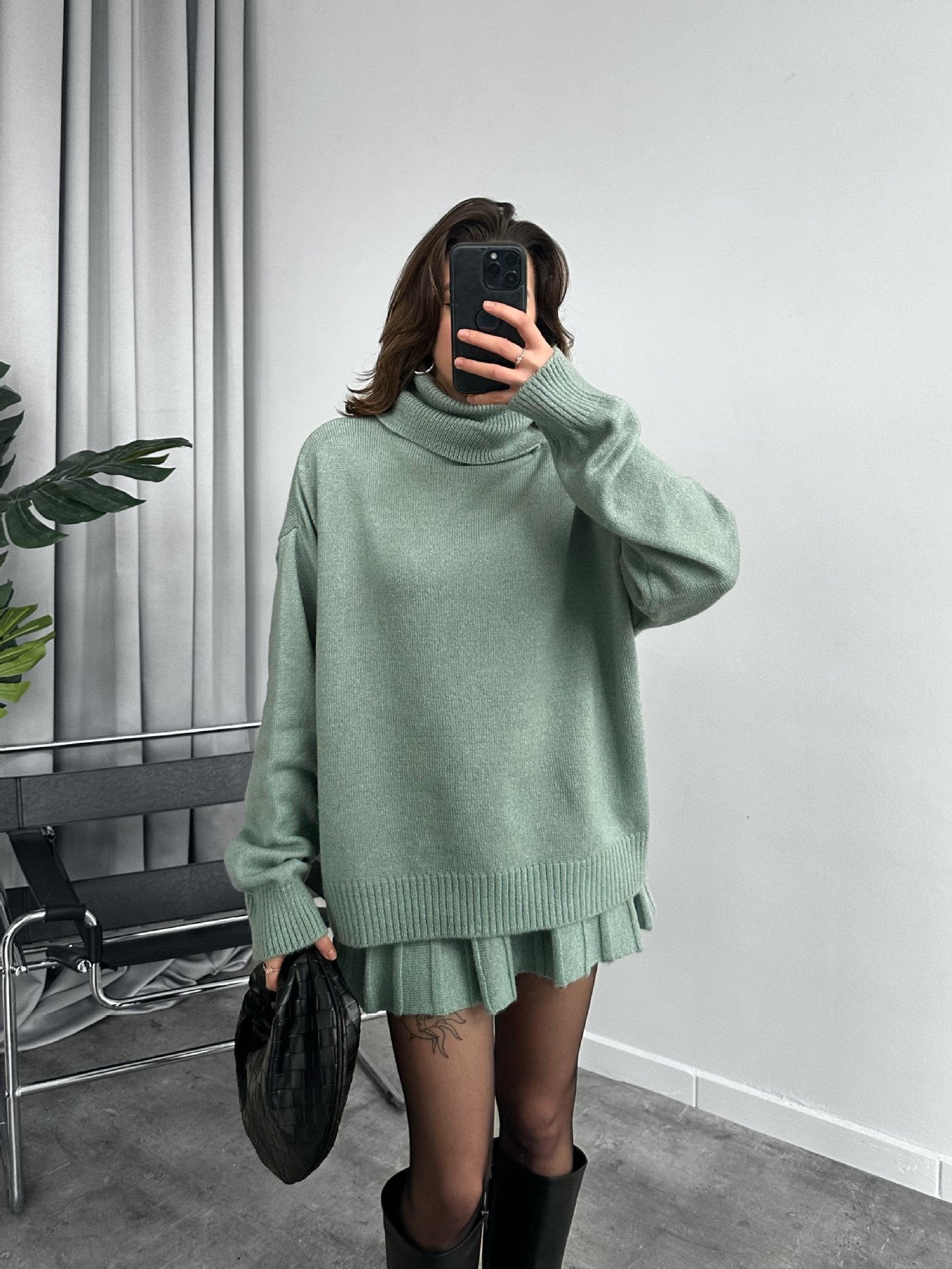 ( 2+1 FREE ) Rose™ | Emily Turtleneck Knit Set