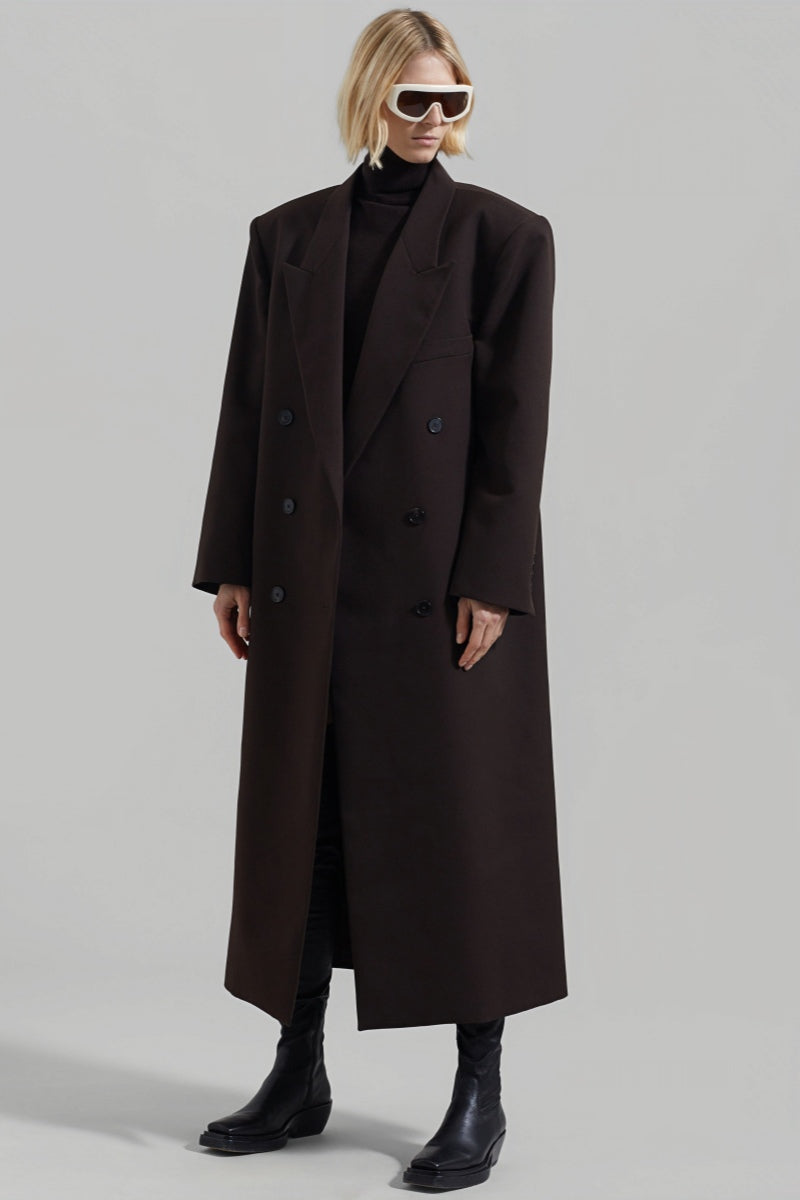 Rose | Solid Long Coat