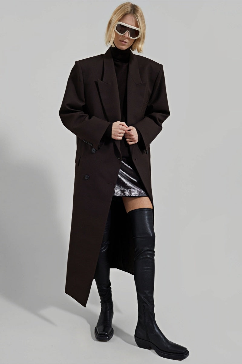 Rose | Solid Long Coat