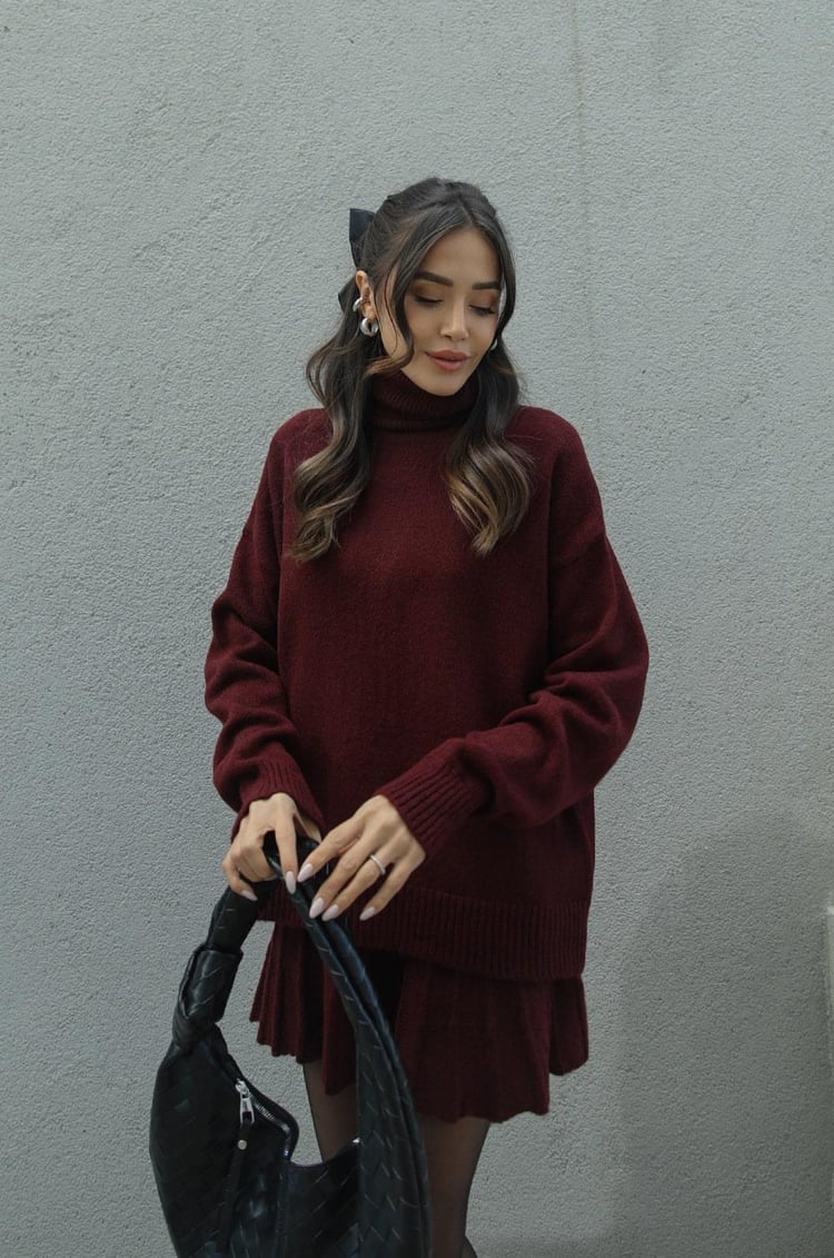 ( 2+1 FREE ) Rose™ | Emily Turtleneck Knit Set