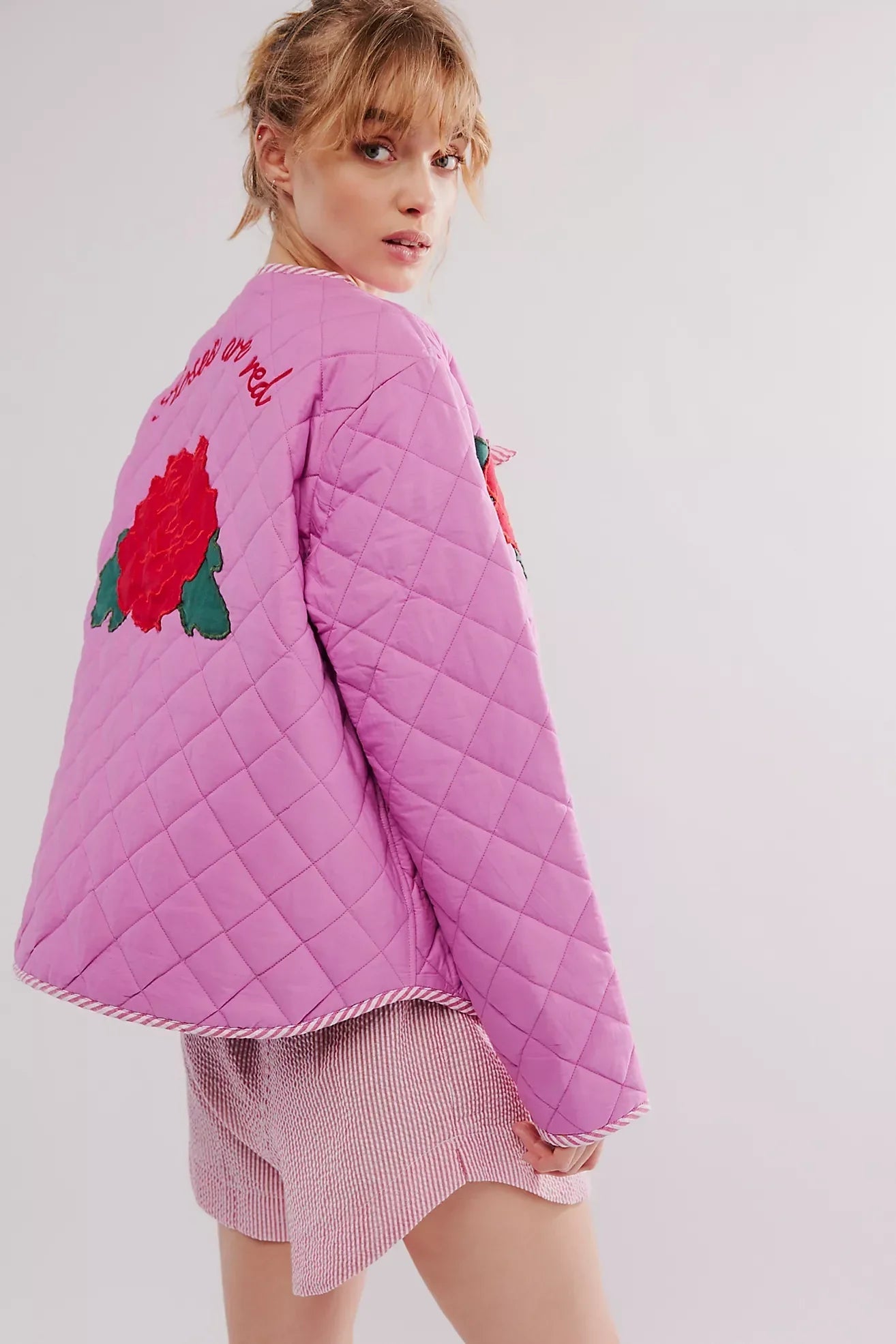 Rose | Berttane Jacket - Rose Fashion