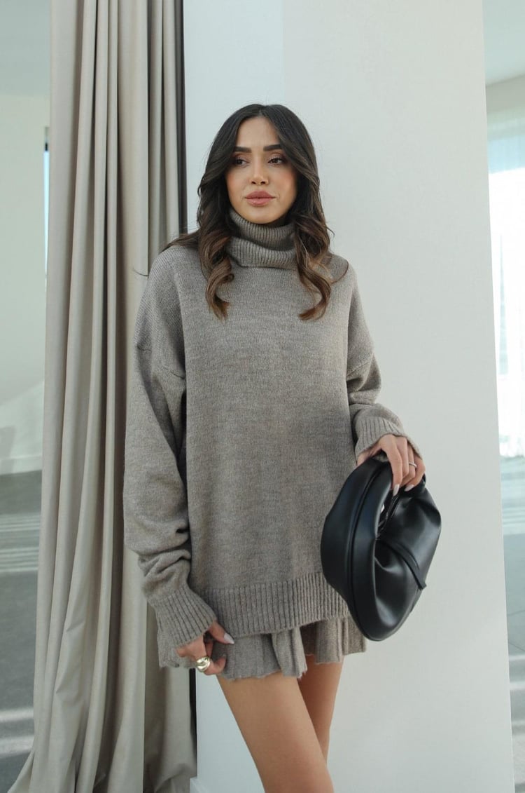 ( 2+1 FREE ) Rose™ | Emily Turtleneck Knit Set